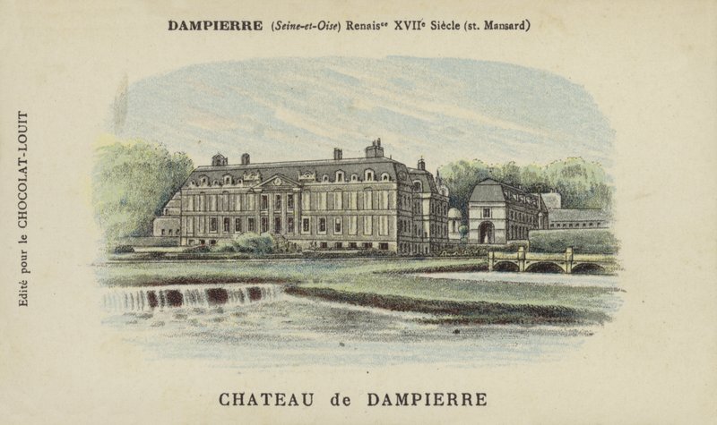 Chateau de Dampierre, Dampierre, Seine-et-Oise av French School