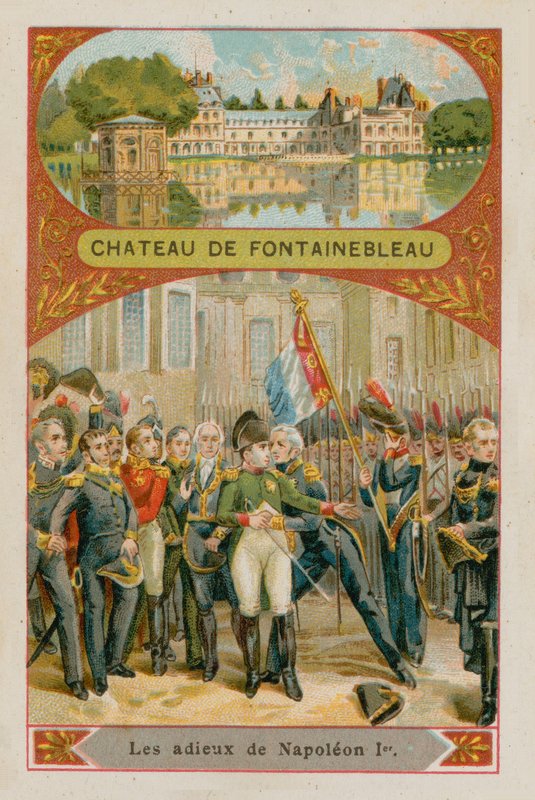 Fontainebleau slott av French School