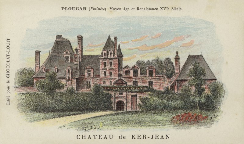 Chateau de Ker-Jean, Plougar, Finistere av French School
