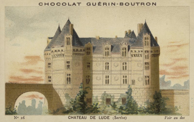 Chateau de Lude, Sarthe av French School