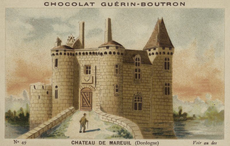 Chateau de Mareuil, Dordogne av French School