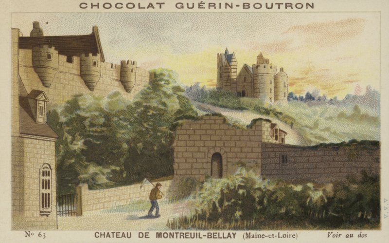 Montreuil-Bellay-slottet, Maine-et-Loire av French School