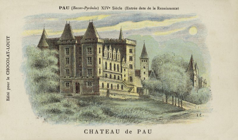 Chateau de Pau, Pau, Basses-Pyrénées av French School