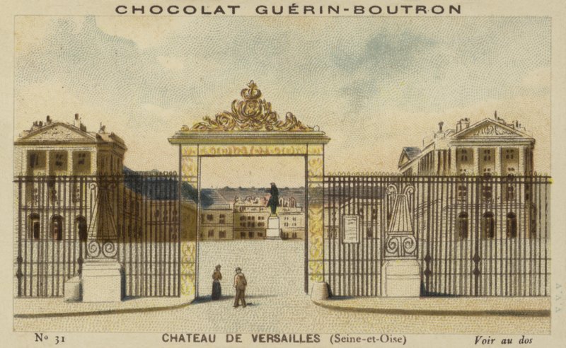 Slottet i Versailles, Seine-et-Oise av French School