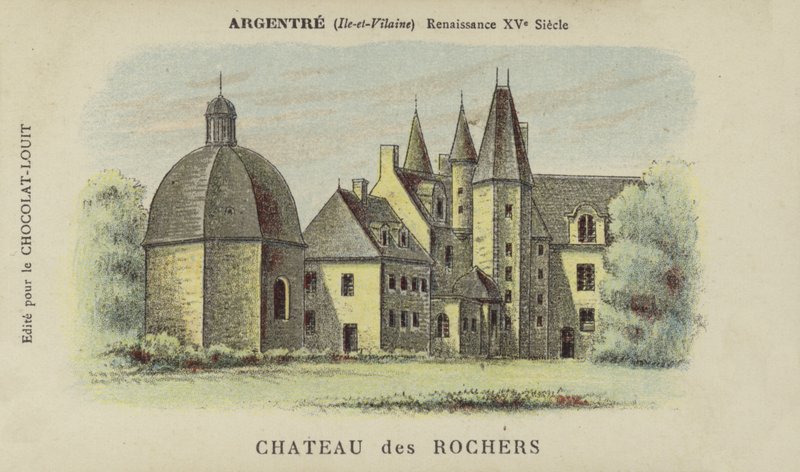 Castle of the Rocks, Argentre, Ille-et-Vilaine av French School