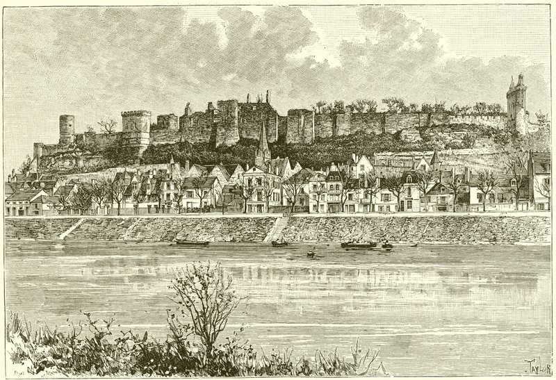 Chateau of Chinon av French School