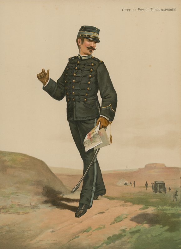 Leder for Telegraph Post av French School