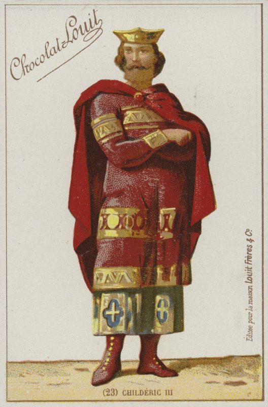 Childeric III av French School