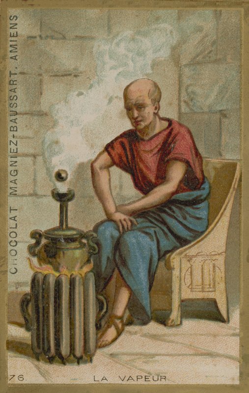 Sjokolade Magniez-Baussart handelskort av French School