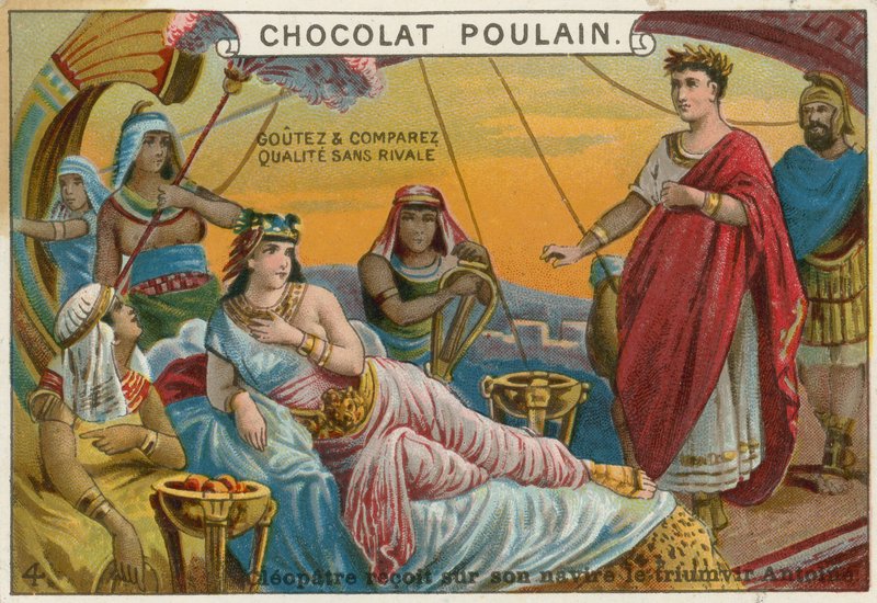 Poulain sjokolade byttekort av French School