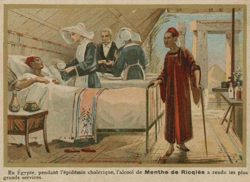 Koleraepidemi i Egypt av French School