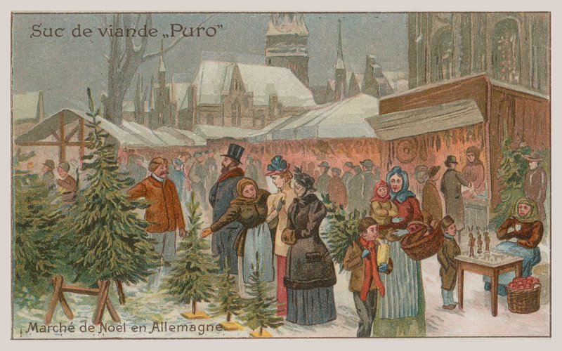 Julemarked i Tyskland av French School
