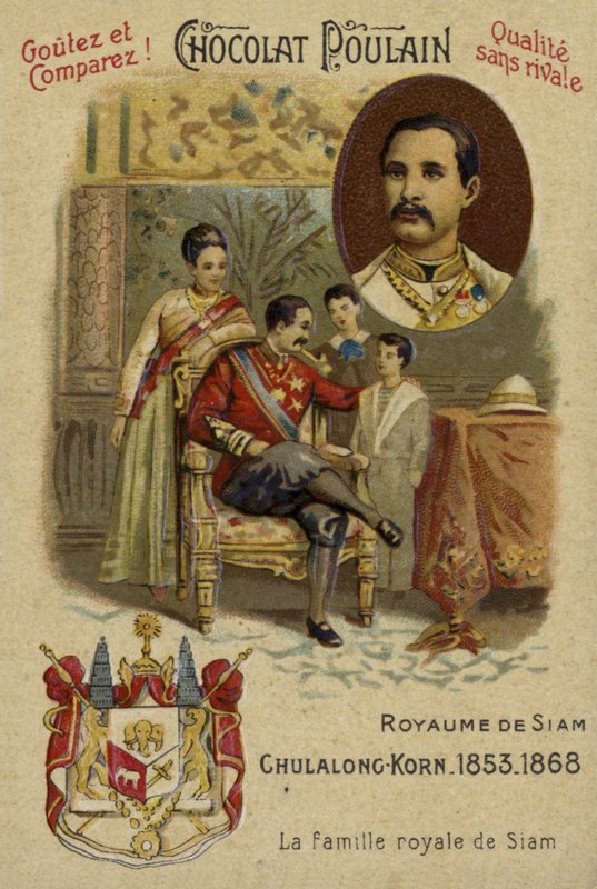 Chulalongkorn, konge av Siam av French School