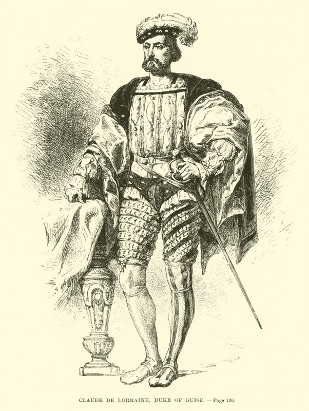 Claudius av Lorraine, hertug av Guise av French School
