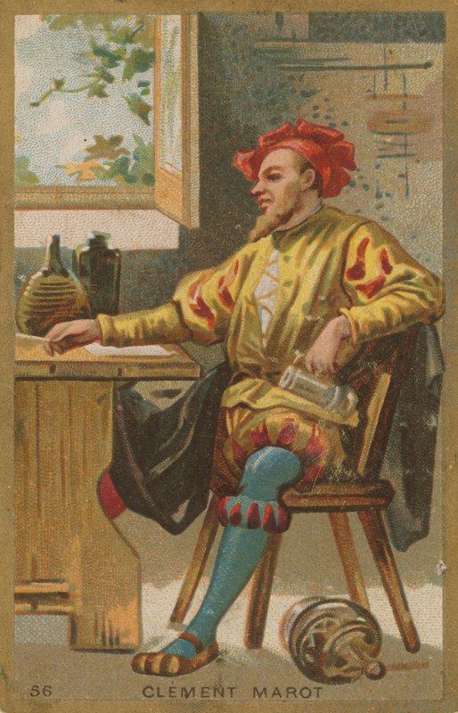Clement Marot , fransk renessansepoet av French School