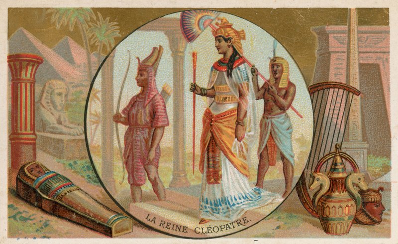 Cleopatra, dronning av Egypt av French School