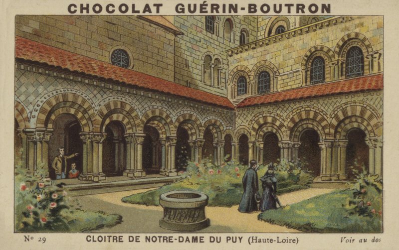 Cloister of Notre-Dame du Puy, Haute-Loire av French School