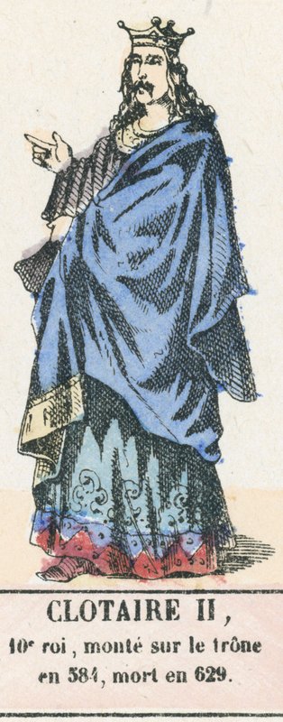 Clotaire II av French School
