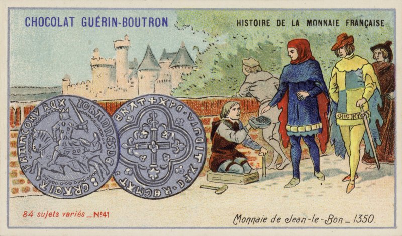 Mynter av Johannes den gode av French School