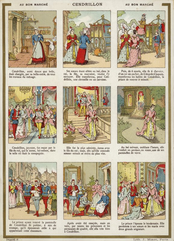 Tegneserie - Askepott av French School