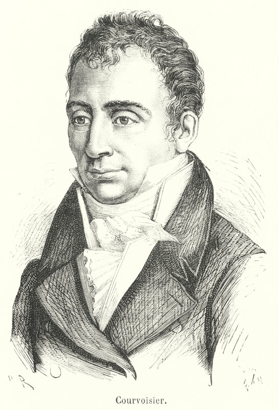 Courvoisier (gravering) av French School