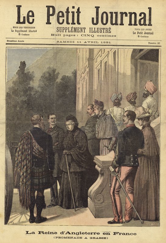 Forside av Le Petit Journal, 11. april 1891 av French School