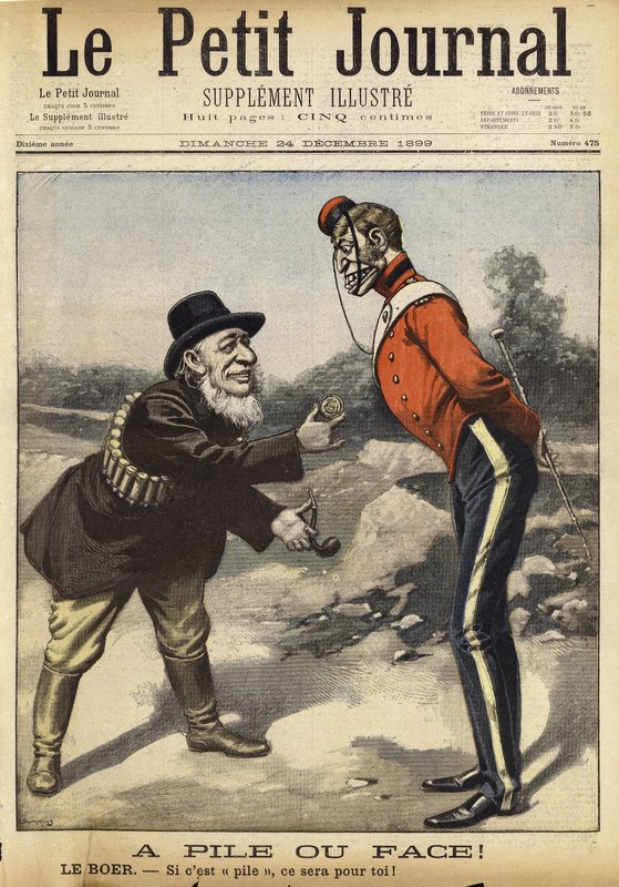 Forside av Le Petit Journal, 24. desember 1899 av French School