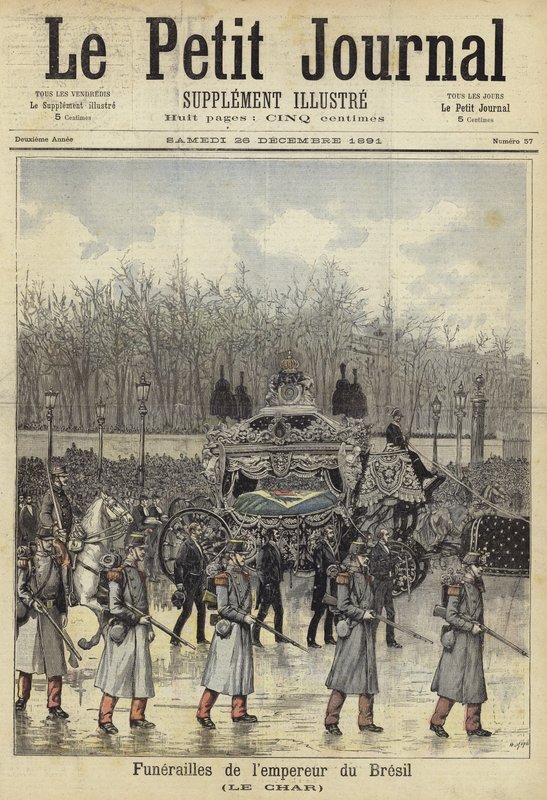 Forside av Le Petit Journal, 26. desember 1891 av French School