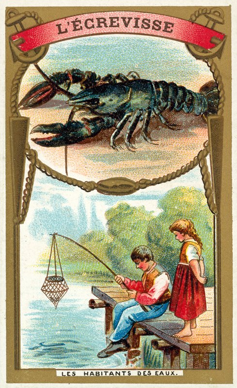 Kreps (chromolitho) av French School