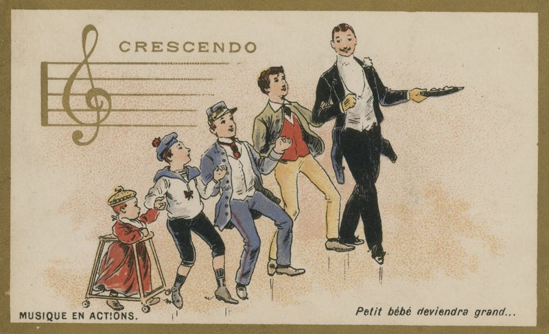 Crescendo av French School