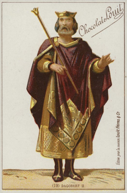 Dagobert II av French School