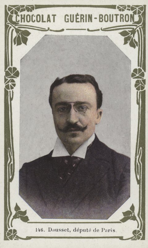 Dausset, depute de Paris (farget bilde) av French School