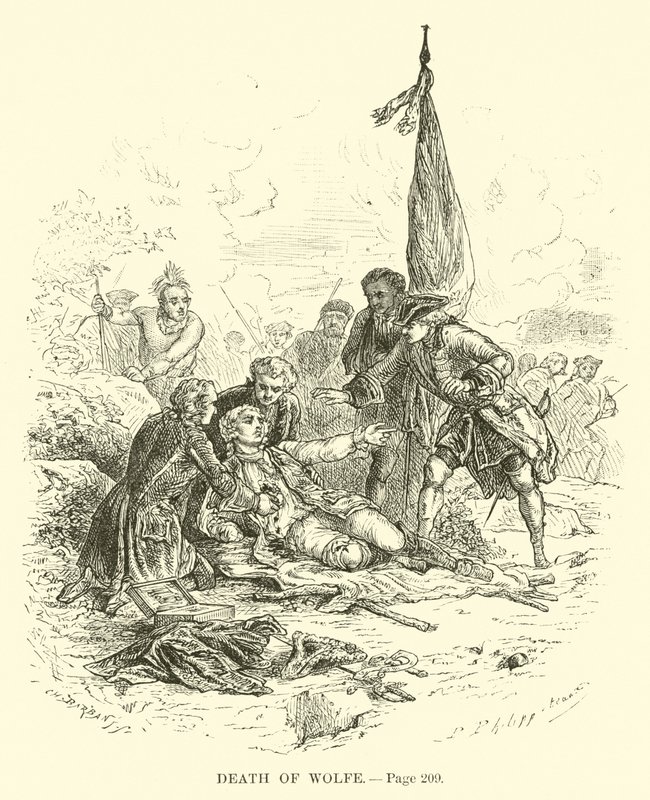 Wolfes død av French School