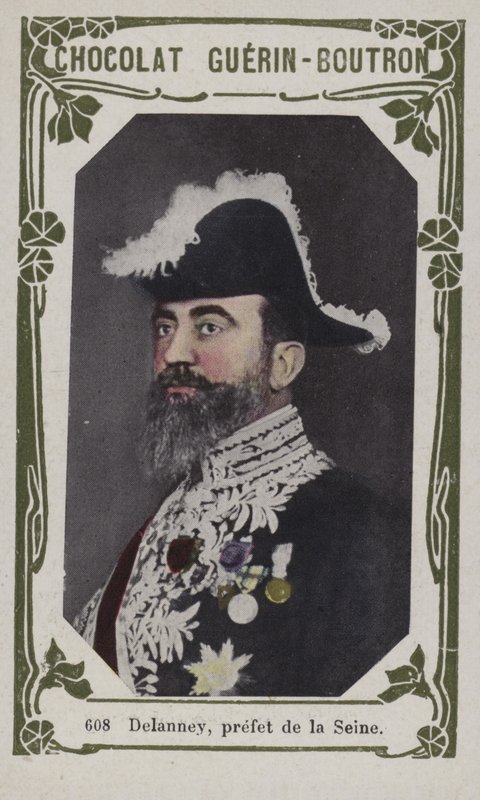 Delanney, prefet de la Seine (farget bilde) av French School