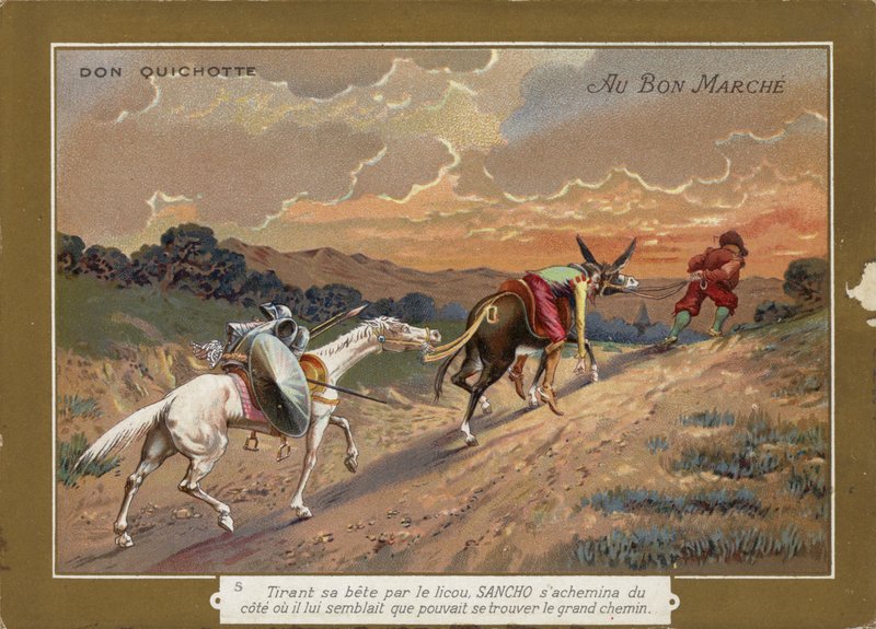 Don Quixote av French School