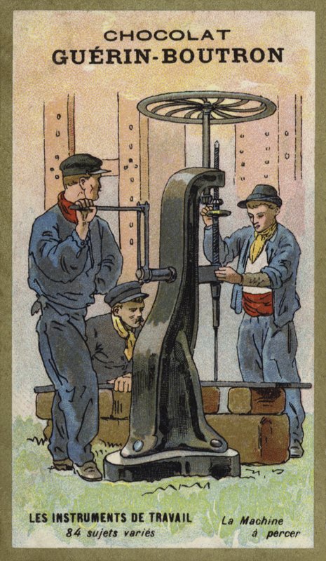 Drill maskin av French School
