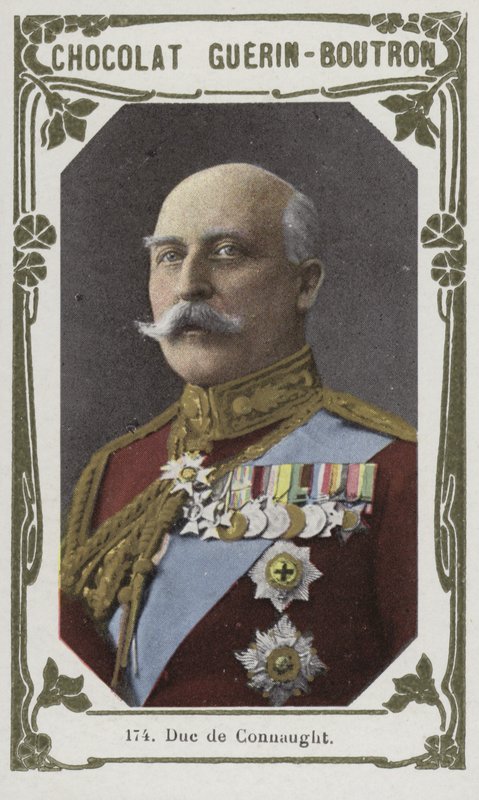 Duc de Connaught (farget bilde) av French School