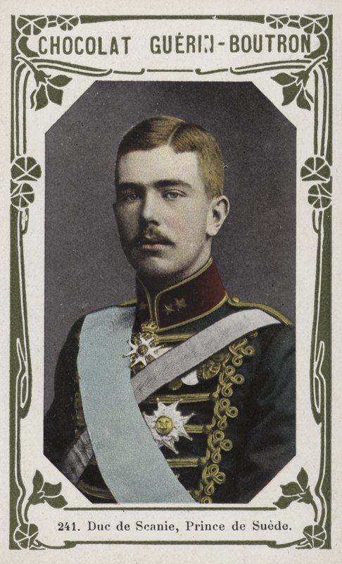 Duke of Scania, Prince of Sweden (farget bilde) av French School
