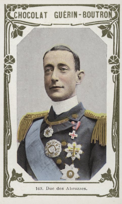 Duc des Abruzzes (farget bilde) av French School