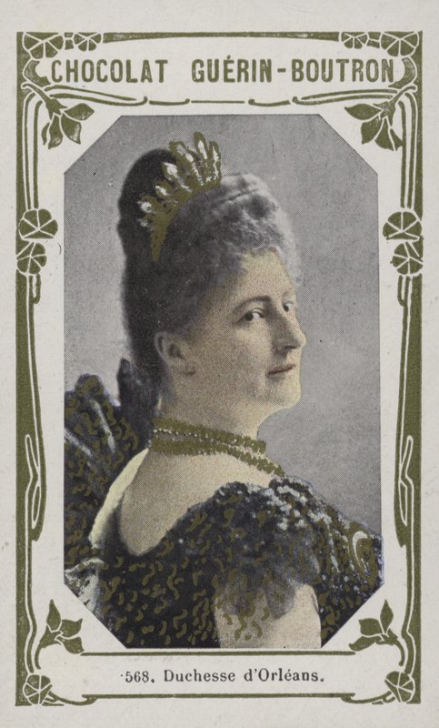 Duchesse dOrleans (farget bilde) av French School