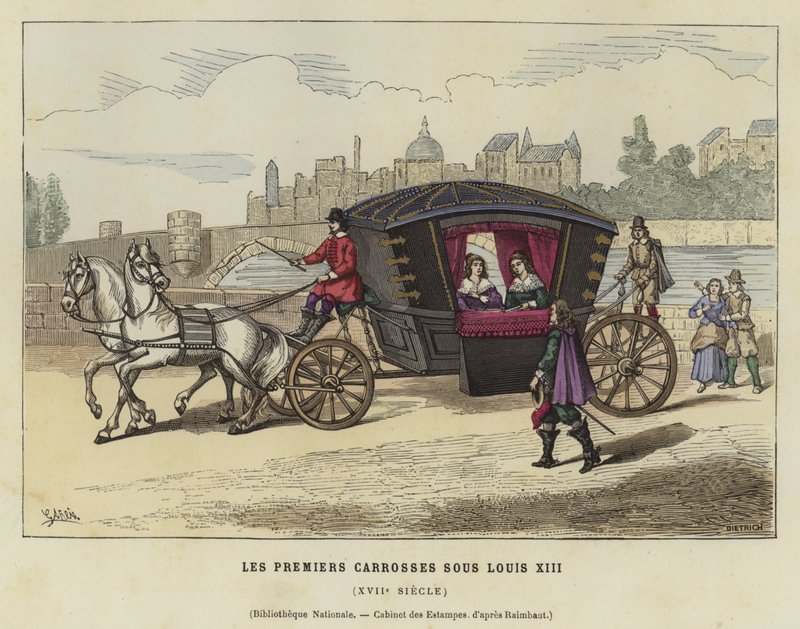 Tidlig fransk trener, regjering av Louis XIII, 1600-tallet av French School