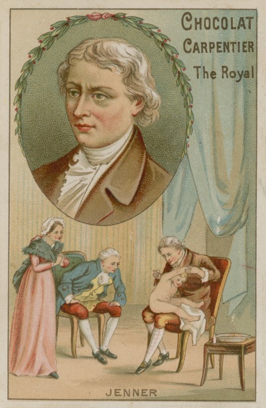 Edward Jenner, engelsk lege og vitenskapsmann av French School