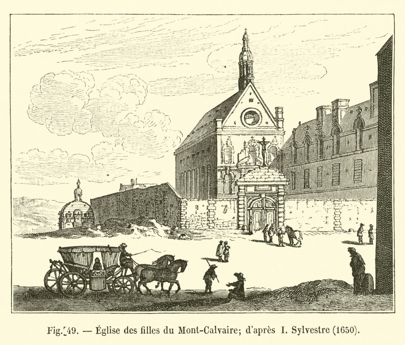 Daughters of Mount Calvary Church; etter I Sylvester, 1650 av French School