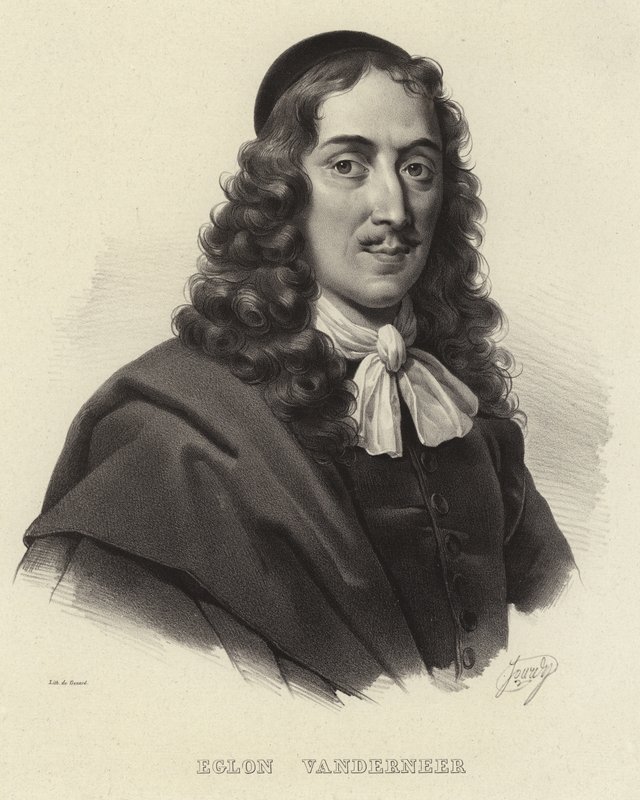 Eglon Van der Neer , nederlandsk kunstner av French School