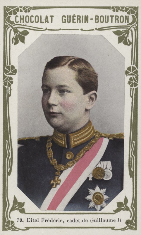 Eitel Frederic, kadett de Guillaume II (farget bilde) av French School