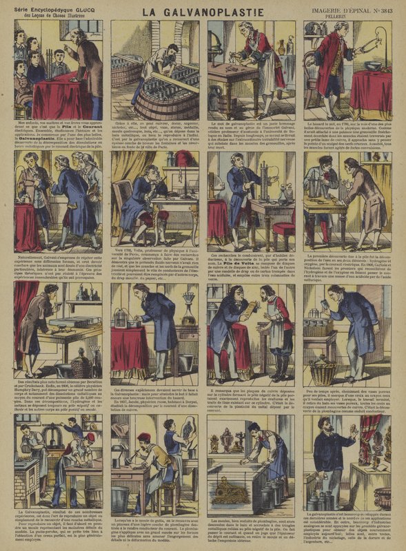 Galvanisering (farge litho) av French School