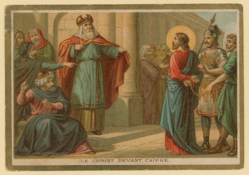 Episode i Jesu Kristi liv (chromolitho) av French School