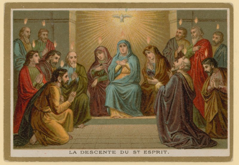 Episode i Jesu Kristi liv (chromolitho) av French School
