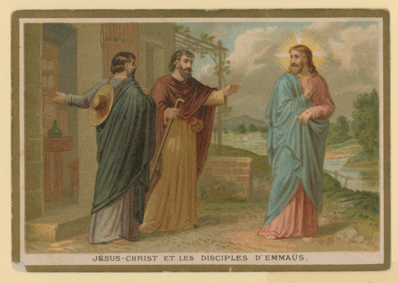 Episode i Jesu Kristi liv (chromolitho) av French School