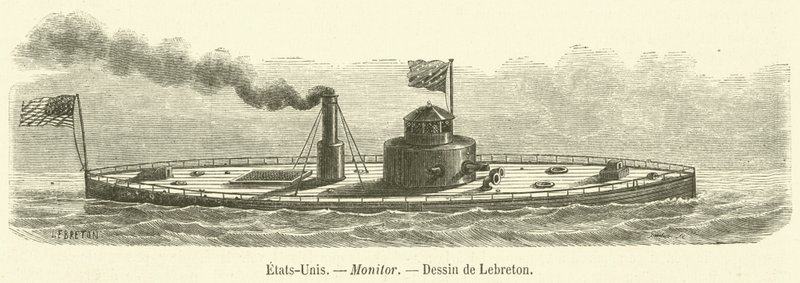 USA, Monitor (gravering) av French School